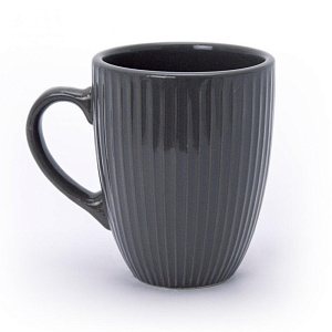 Кружка 350мл матовая рефленая фарфор 290024 000000000001200483