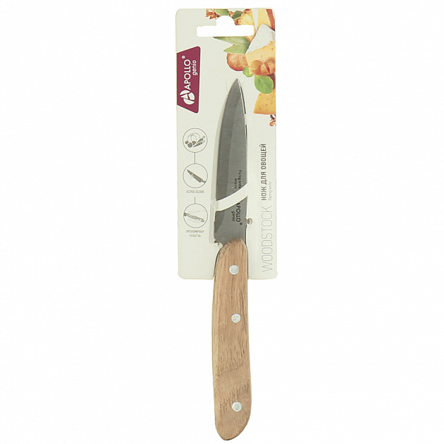 Нож для овощей Woodstock Genio Apollo, 8 см 000000000001140817