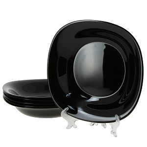 КАРИН BLACK&WHITE Набор столовой посуды 18 предметов LUMINARC L9017/N4664 КАРИН BLACK&WHITE Набор столовой посуды 18 предметов LUMINARC L9017/N4664 000000000001153821