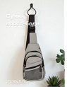Сумка кросс-боди 17х30х5,5см в ассортименте полиэстер 000000000001227590