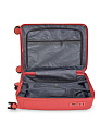 Чемодан на колесах S (53х35х20см) GEOMETRY красный PP 000000000001231013