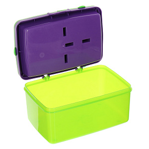 Ланчбокс 4-х секционный с бутылкой Sistema, 2л 000000000001148984