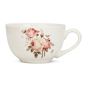 Пара чайная 250мл/блюдце Rose фарфор 000000000001220628