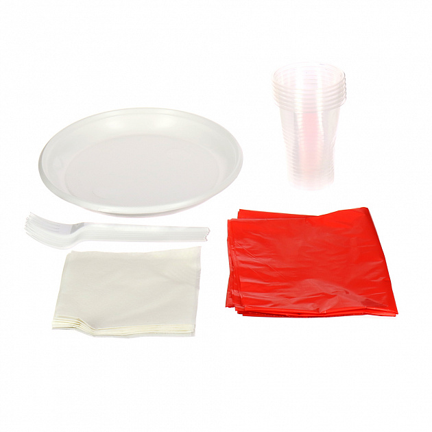 Набор одноразовой посуды для пикника Европак Трейд, 36 шт. 000000000001142535
