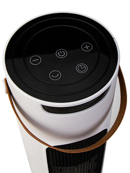 Тепловентилятор напольный 23,5x22x55см 2000Вт сенсор пульт управелния 000000000001228228