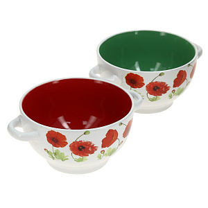 Набор бульонниц Wellberg, керамика, 5 предметов 000000000001172360