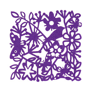 Квадратная салфетка-подставка, 20х20 см 000000000001125478