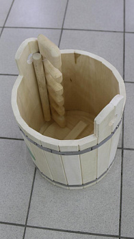 Кадка с гнетом 15л БАННАЯ ЛИНИЯ липа 000000000001187958