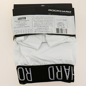 Трусы муж. Rockhard BOXERS XL белый 95%хл 5%эл G000162 (XL) 000000000001195841