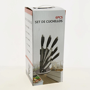 Набор ножей на подставке,  6 предметов Набор ножей на подставке,  6 предметов 000000000001185678