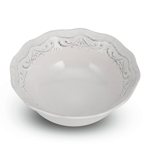 Салатник 17см Узор белая глазурованная керамика 000000000001217591