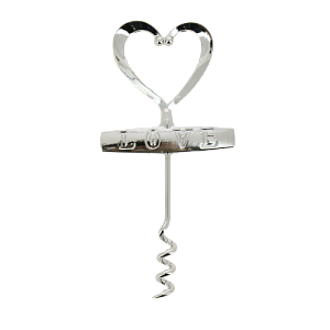 Штопор МУЛЬТИДОМ Любовь сталь с хромированным покрытием Z13-33 000000000001205871