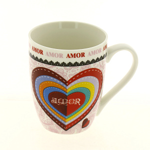 Кружка 350мл Сердца R030819 000000000001179369