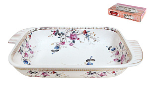 Блюдо-шубница 900мл 28,5х15,5х5,5см Розалия подарочная упаковка фарфор Y-11JP-JF4979 000000000001196851