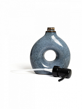 Диспенсер для жидкого мыла 400мл DE'NASTIA reactive Deco серый керамика 000000000001226998