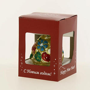 Формовая игрушка Корзина 12см стекло ВС-2436 000000000001191705