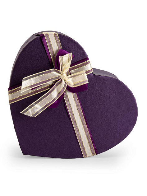 Подарочная коробка 27х25х11,5см СЕРДЦЕ микс картон 000000000001229194