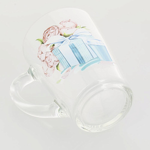 МОДНЫЕ ШТУЧКИ Кружка 300мл ОСЗ Капучино стекло 000000000001206137