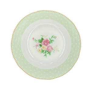 Салатник Mix&Match Porcelaine Czech Gold Hands, светло-зелёный, 15 см 000000000001136214