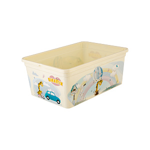 Коробка 3,5л ПОЛИМЕРБЫТ Giraffix пластик 000000000001213077