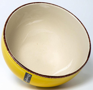 Салатник 14см/500мл ELRINGTON АЭРОГРАФ Медовый керамика 000000000001211175