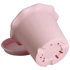 ГОРШОК Д/ЦВЕТОВ С ПОДДОНОМ   LE  FLEURE D=13 1 Л. 402-3 РОЗОВЫЙ 000000000001017770