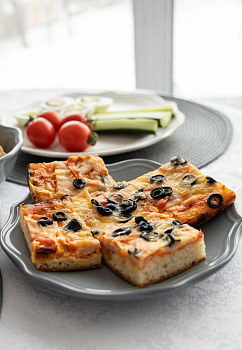 Тарелка десертная 21см DE'NASTIA Romeo серый глянцевый керамика 000000000001216763