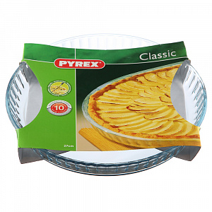 Форма для выпечки 27см PYREX Сlassic рифленая круглая 000000000001066187