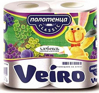 Veiro Classic бум.полотенца 2 сл 2 рул 000000000001159566