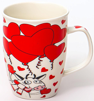 Кружка 350мл OLAFF Загадай желание в ассортименте фарфор 000000000001202094