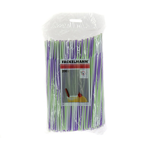 Соломка для коктейля Rio Fackelmann, 24 см, 200 шт. 000000000001128120