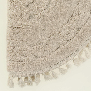 Коврик универсальный 50х60см LUCKY Эмбосс овал розовый хлопок 000000000001208950