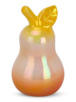 Фигура декоративная 10см Груша градиент 1 керамика 000000000001224038