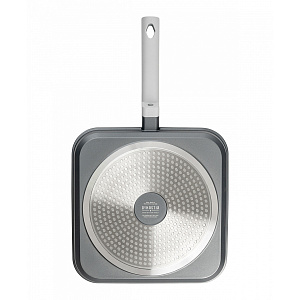 Сковорода Гриль 28см DE'NASTIA серый алюминий 000000000001223620