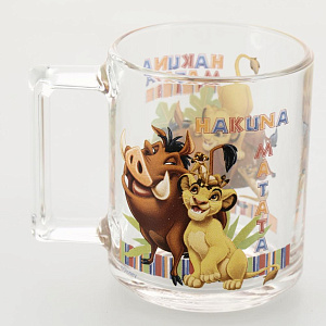 КОРОЛЬ ЛЕВ Кружка 250мл ОСЗ Фитнес стекло 000000000001205461