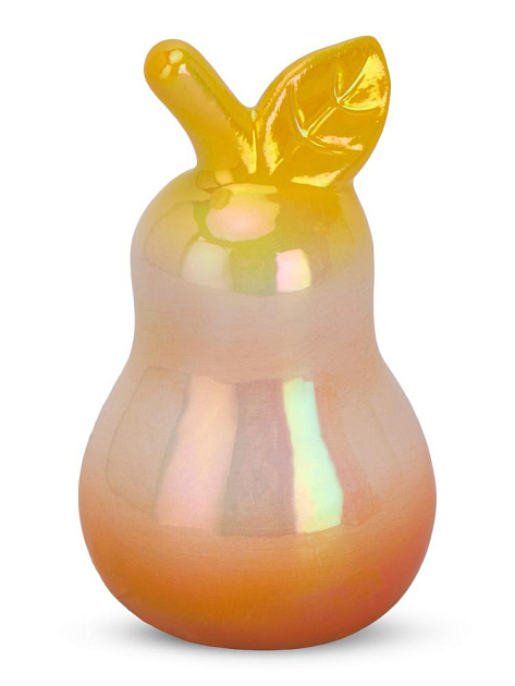 Фигура декоративная 10см Груша градиент 1 керамика 000000000001224038