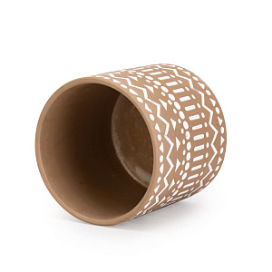 Кашпо 13,5х12,5см 1,3л Этно III керамика 000000000001225855