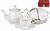 Набор чайный 13шт фарфор6чашек/6блюдец/чайник подарочная упаковка Грация Balsford 101-30010 000000000001197911