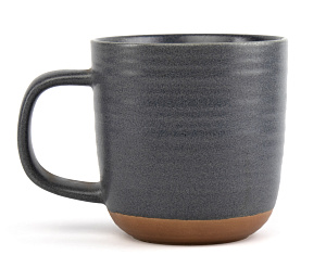 Кружка 440мл NINGBO Dark grey глазурованная керамика 000000000001217562