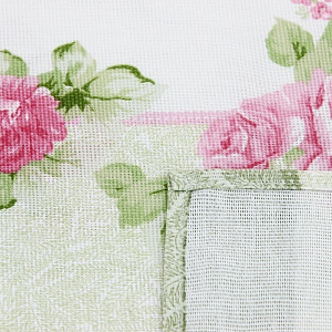 Скатерть рогожка 145х180 "Шарлиз" Чайная роза499608 000000000001176355