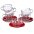 Чайный набор Stonemania Red Luminarc, 220мл, 12 предметов 000000000001076935
