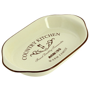 Блюдо-шубница Фэмили Agness, 28х17.5х4.5 см, керамика 000000000001163145