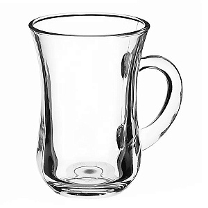 TEA&COFFEE Кружка 145мл PASABAHCE стекло 000000000001208923