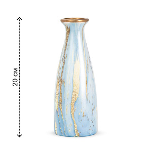 Ваза 7х20см Марбл керамика 000000000001225894