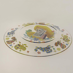 СИМПАТИЯ РАПУНЦЕЛЬ Тарелка десертная 19,6см ОСЗ стекло 000000000001186729