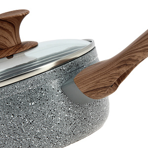 Ковш Granit-Eco Bergner, 1.3л, алюминий 000000000001166836