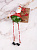 Декоративное украшение Санта/Снеговик с ногами 21х6см MANDARIN железо окрашенное 000000000001209315