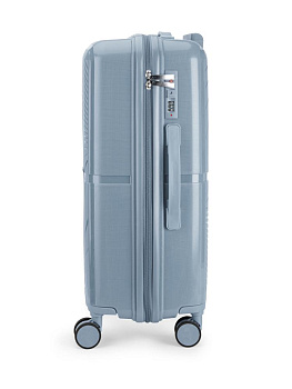 Чемодан на колесах L абстракция серо-голубой PP 000000000001226566