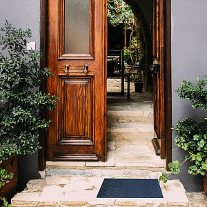 Коврик напольный придверный 40х60см Вилина РОМБЫ пвх 7024 000000000001204325