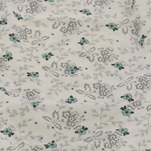 Трусы женские размер L LUCKY цветочек/кружево Midi серый/голубой 94%хл 6%эл 000000000001187731